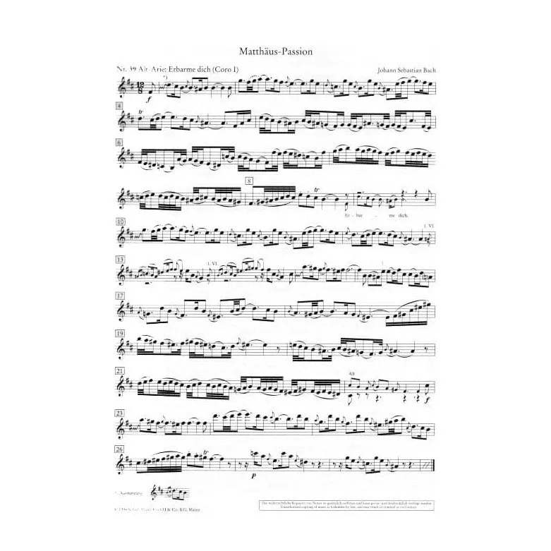 Schott Probespiel Violine Noten Band 1 Teststücke