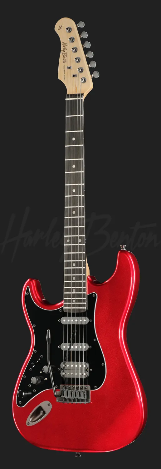 Harley Benton ST-JAMster LH E-Gitarre Candy Apple
