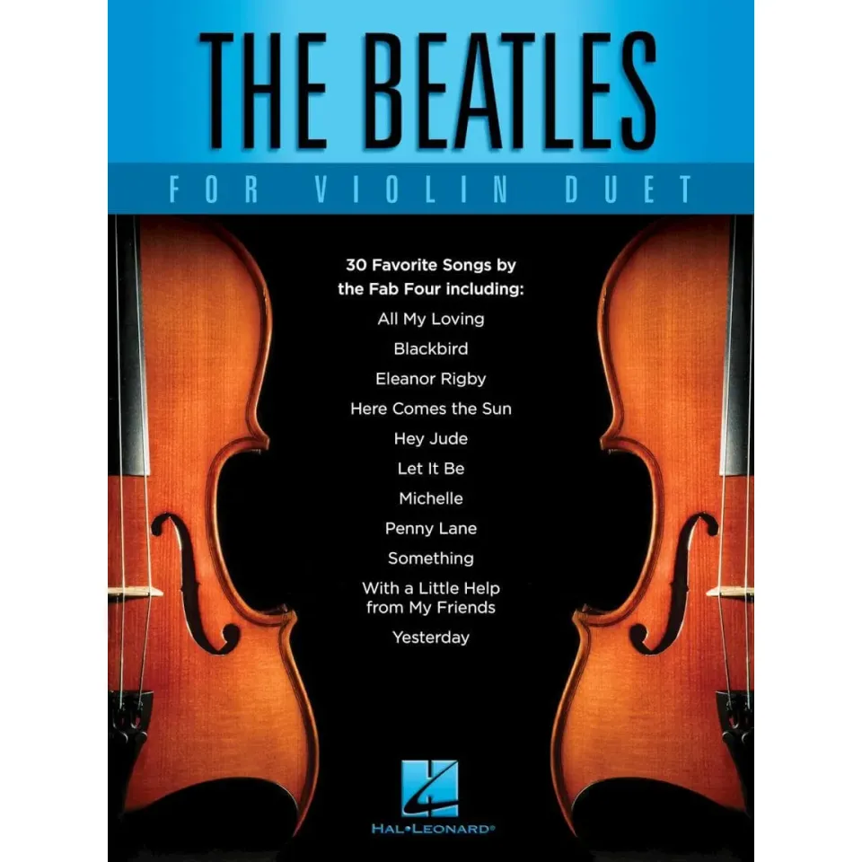 Hal Leonard Beatles Violinen-Duette Noten 2 Violinen