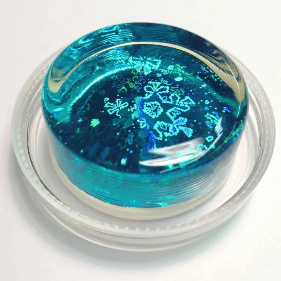Shar Music Magic Rosin 3G Kolophonium Violine Let It Snow Blau