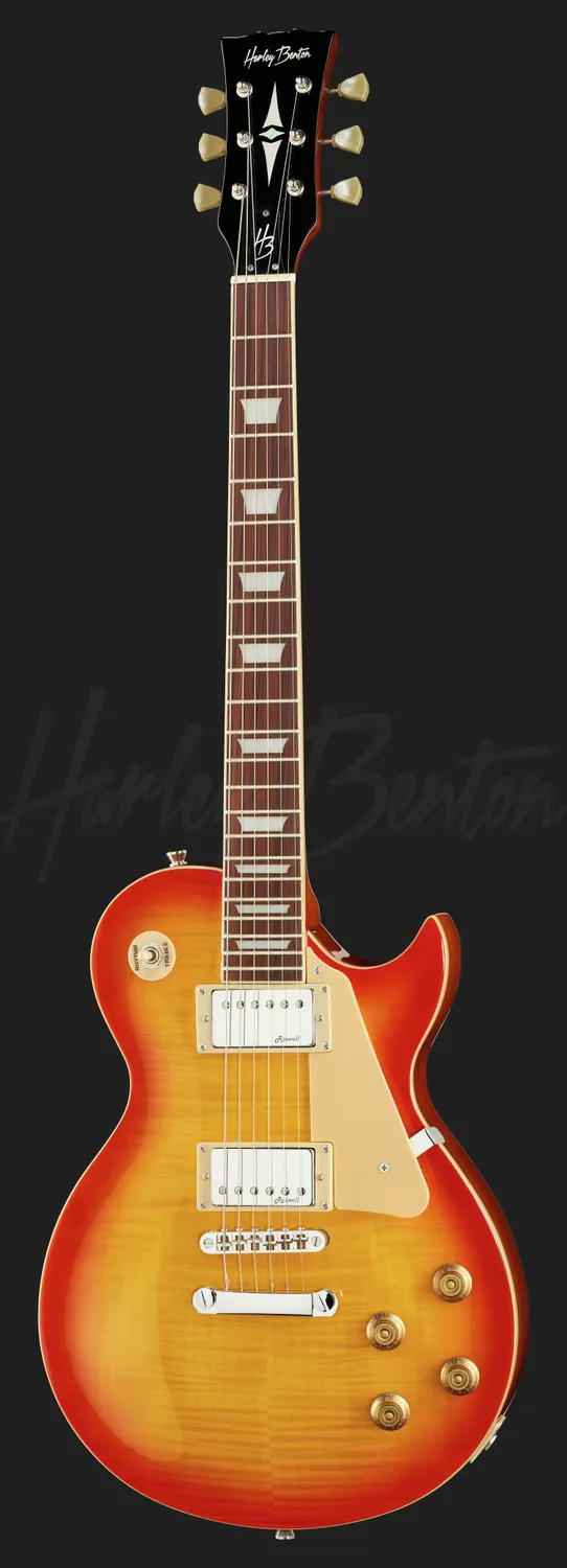 Harley Benton SC-450Plus HB E-Gitarre Honey Burst