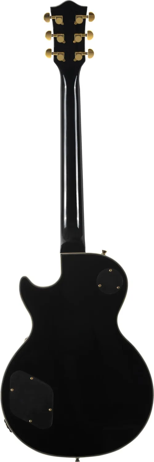 Rocktile Pro L-200BK Deluxe E-Gitarre Schwarz Humbucker