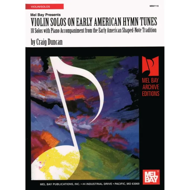 Mel Bay Duncan Violinennoten Violine Klavier Hymn Tunes