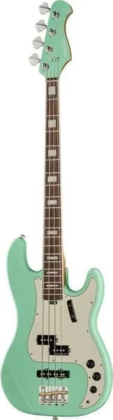 Harley Benton MV-4PJ Seafoam Green E-Bass 4-saitig