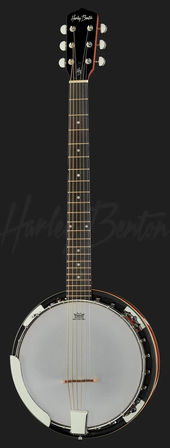 Harley Benton Bluegrass HBJ-26 Gitarrenbanjo 6-saitig