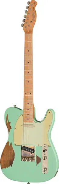 Harley Benton TE-62HA MN SFG E-Gitarre Seafoam Green