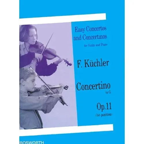 Küchler Concertino G-Dur Op 11 Violine Klavier