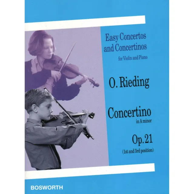 Rieding Concertino a-Moll Op 21 Noten Violine Klavier