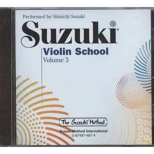 Suzuki Violin School Volume 3 CD Violinenschule