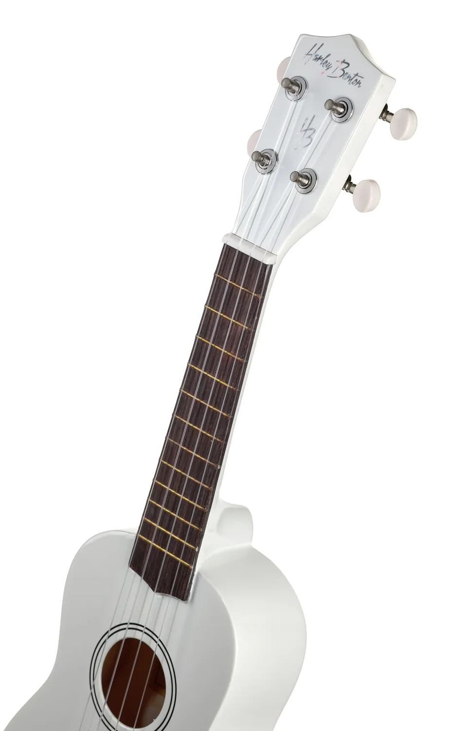 Harley Benton Standard HBUK12 Sopran-Ukulele White Laminat