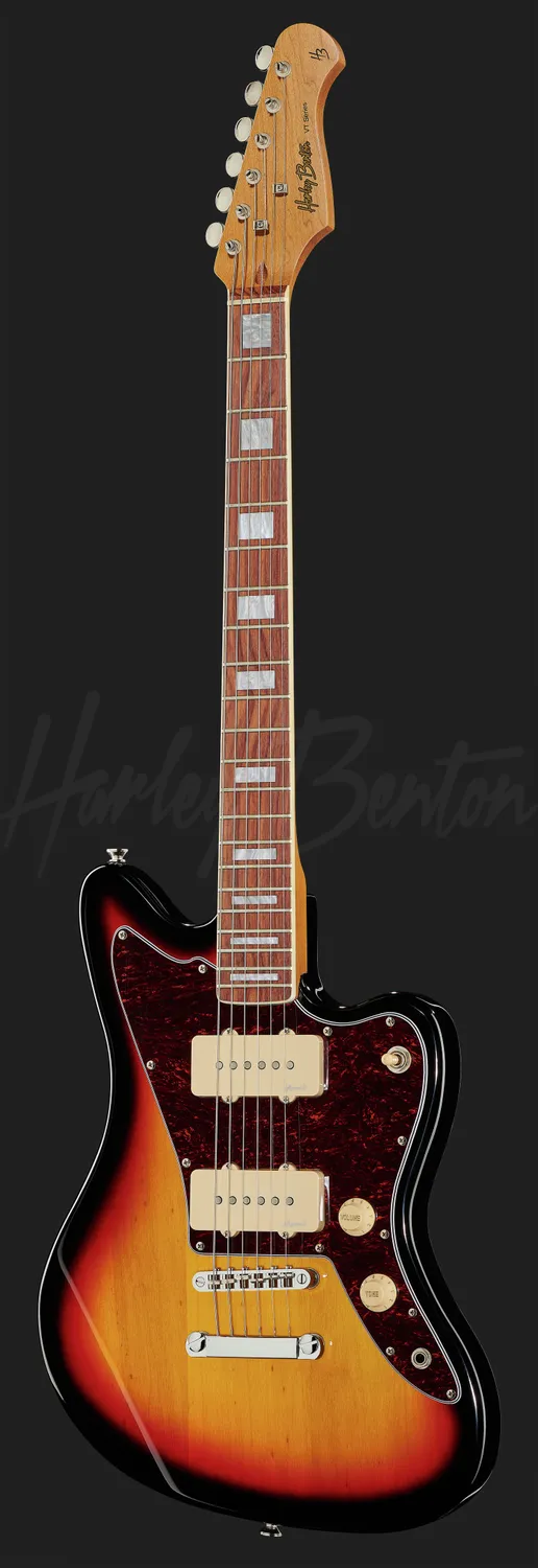 Harley Benton Classic Series JA-60 SB E-Gitarre Sunburst P90