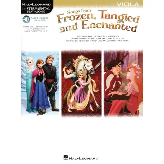 Shar Music Frozen Tangled Enchanted Noten Viola mit Audio