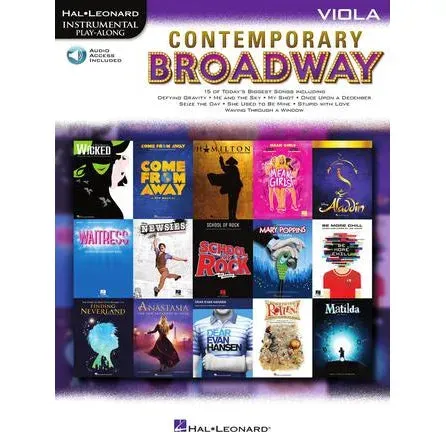 Contemporary Broadway Viola Play-Along Noten