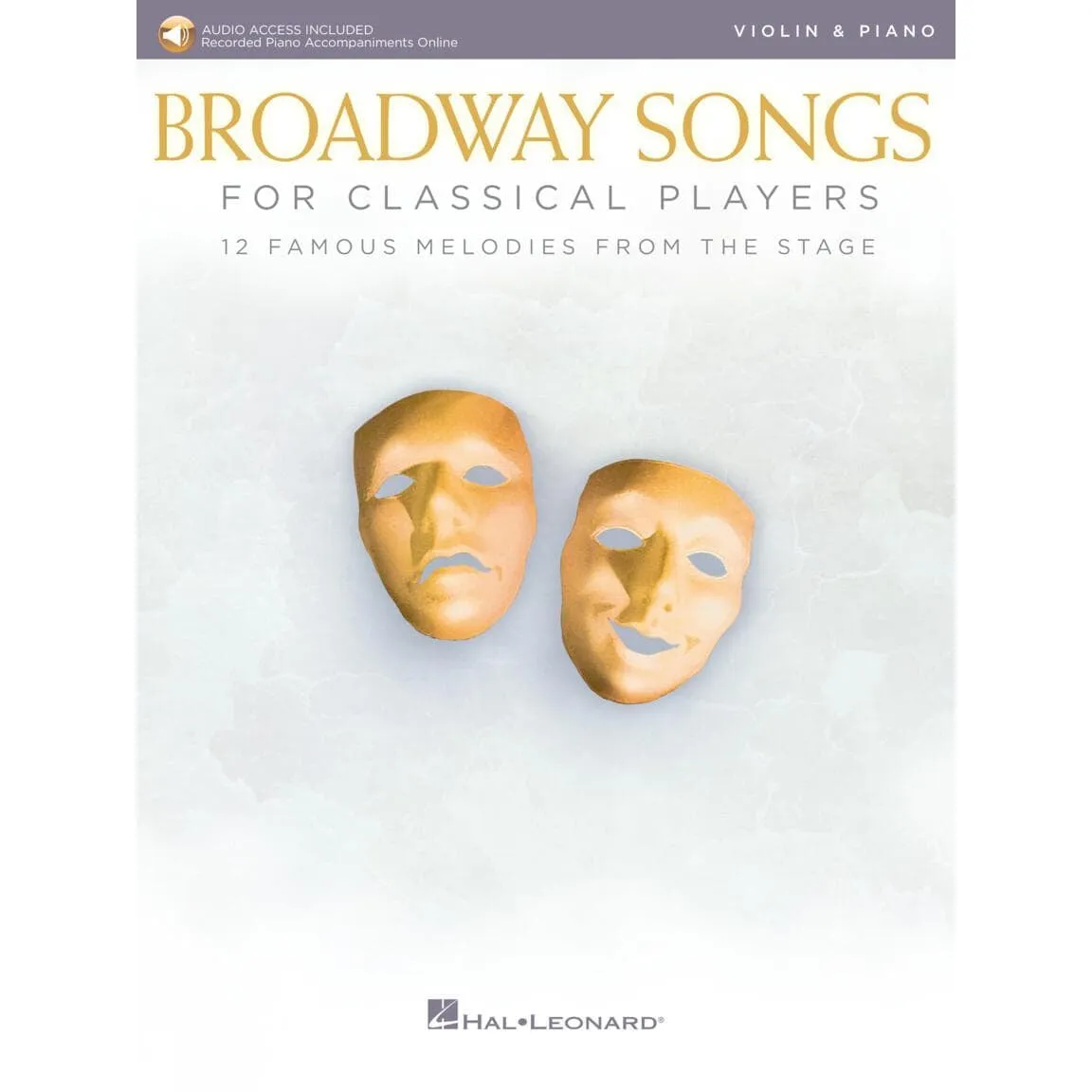 Hal Leonard Broadway Songs Violinnoten Klavier Audio