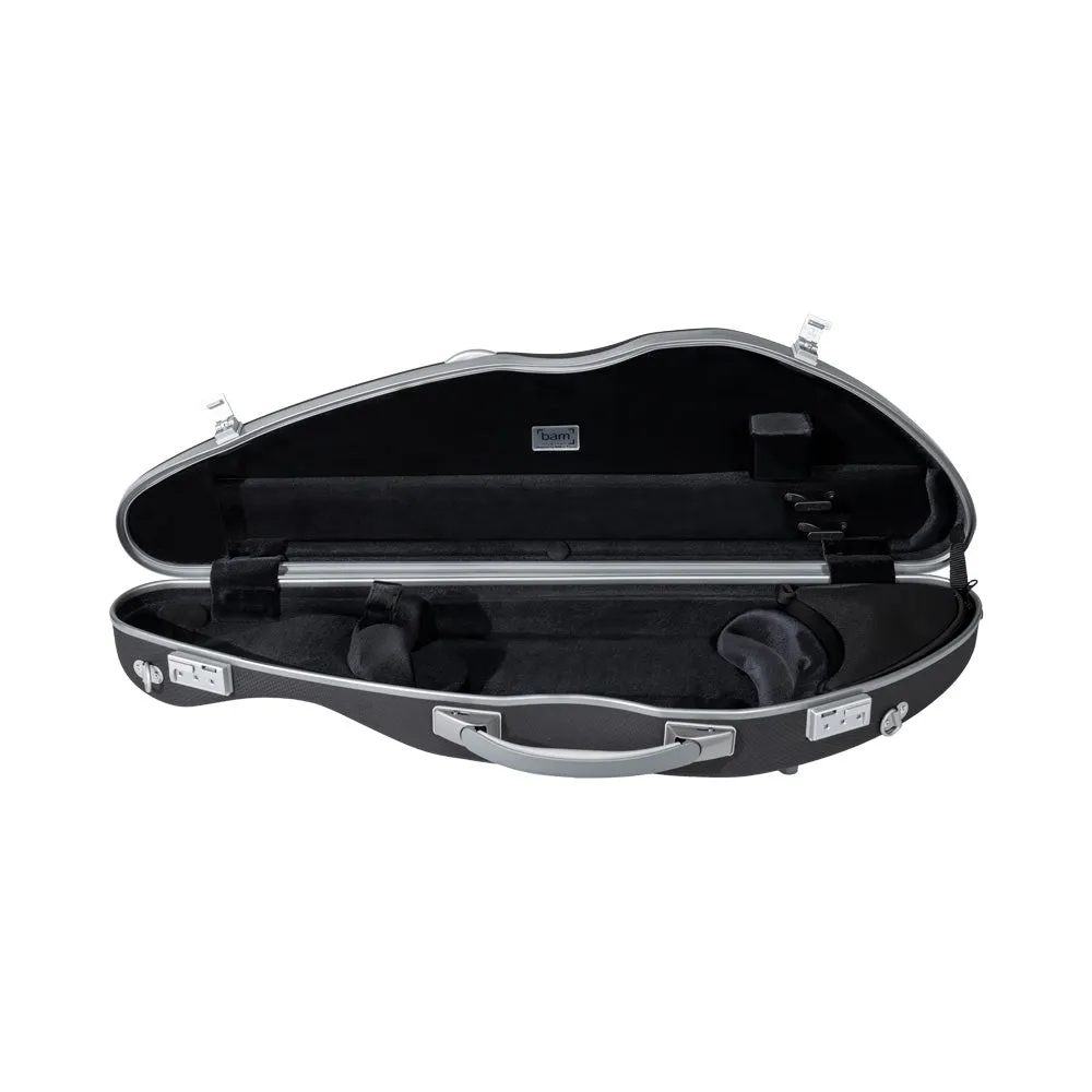 BAM Panther Hightech Slim Geigenkasten 4/4 schwarz