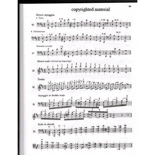Yampollsky Violoncello Technique Cello-Noten Epperson A2-5