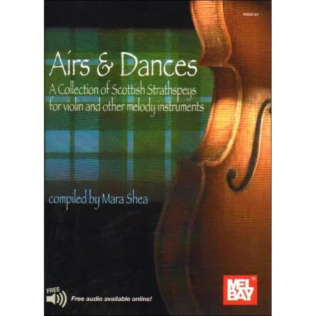 Shar Music Airs and Dances Violine Noten Strathspeys Mel Bay