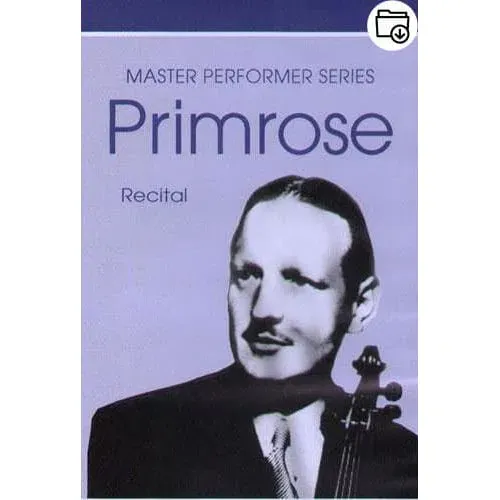 Primrose Concert Selections Noten Viola Auswahl Sammlung