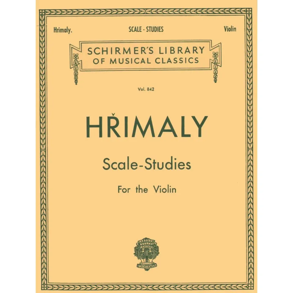 Hřímalý Scale Studies Noten Violine solo ASTA 2