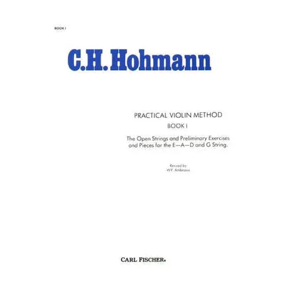 Shar Music Hohmann Practical Violin Method Book 1 Noten Anfänger