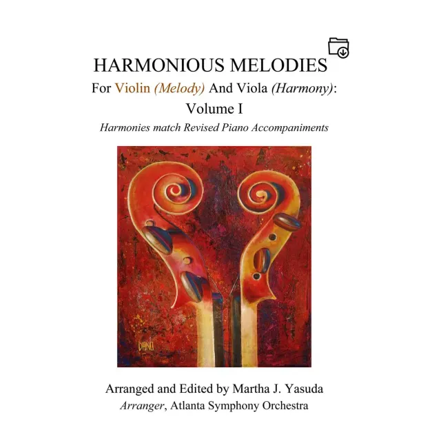 Martha Yasuda Harmonious Melodies I Duo-Noten Download