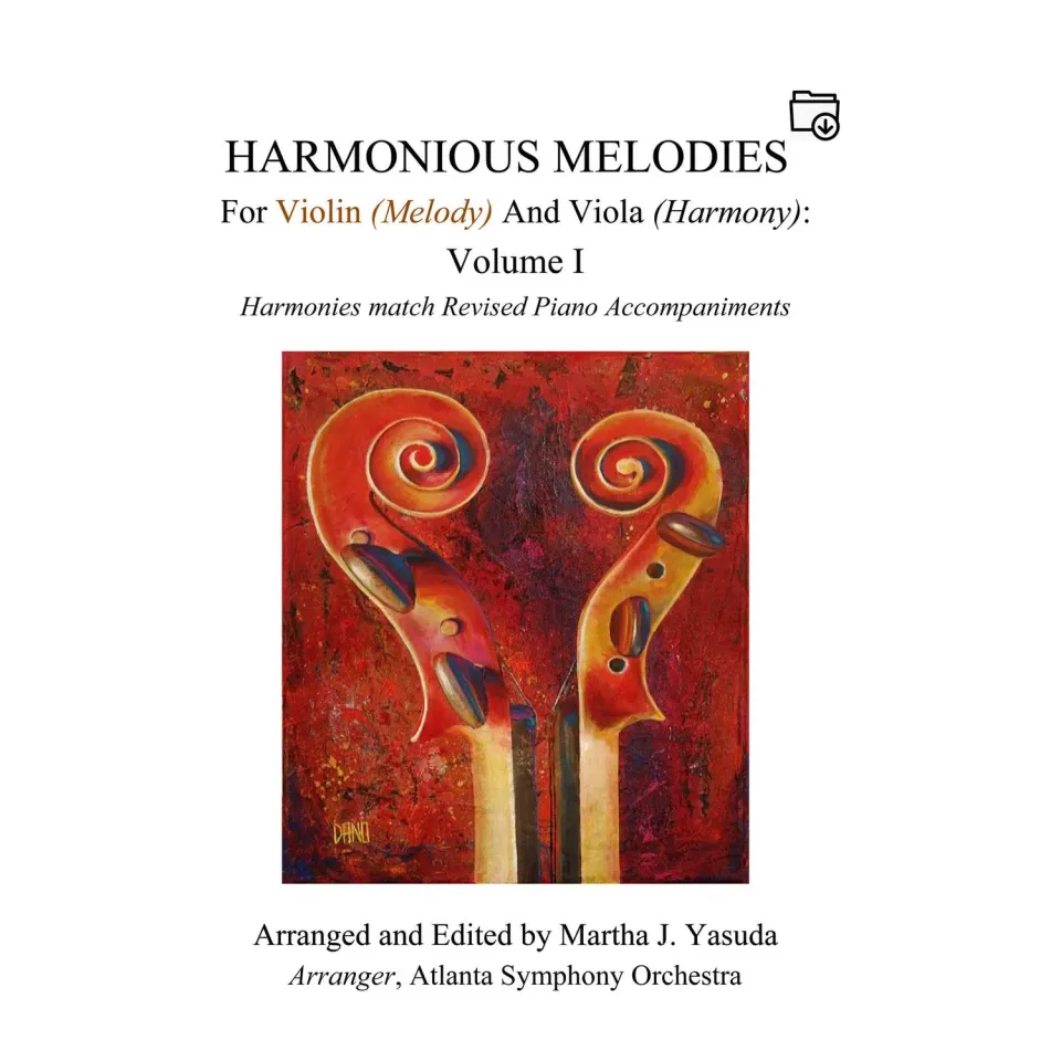 Martha Yasuda Harmonious Melodies I Duo-Noten Download