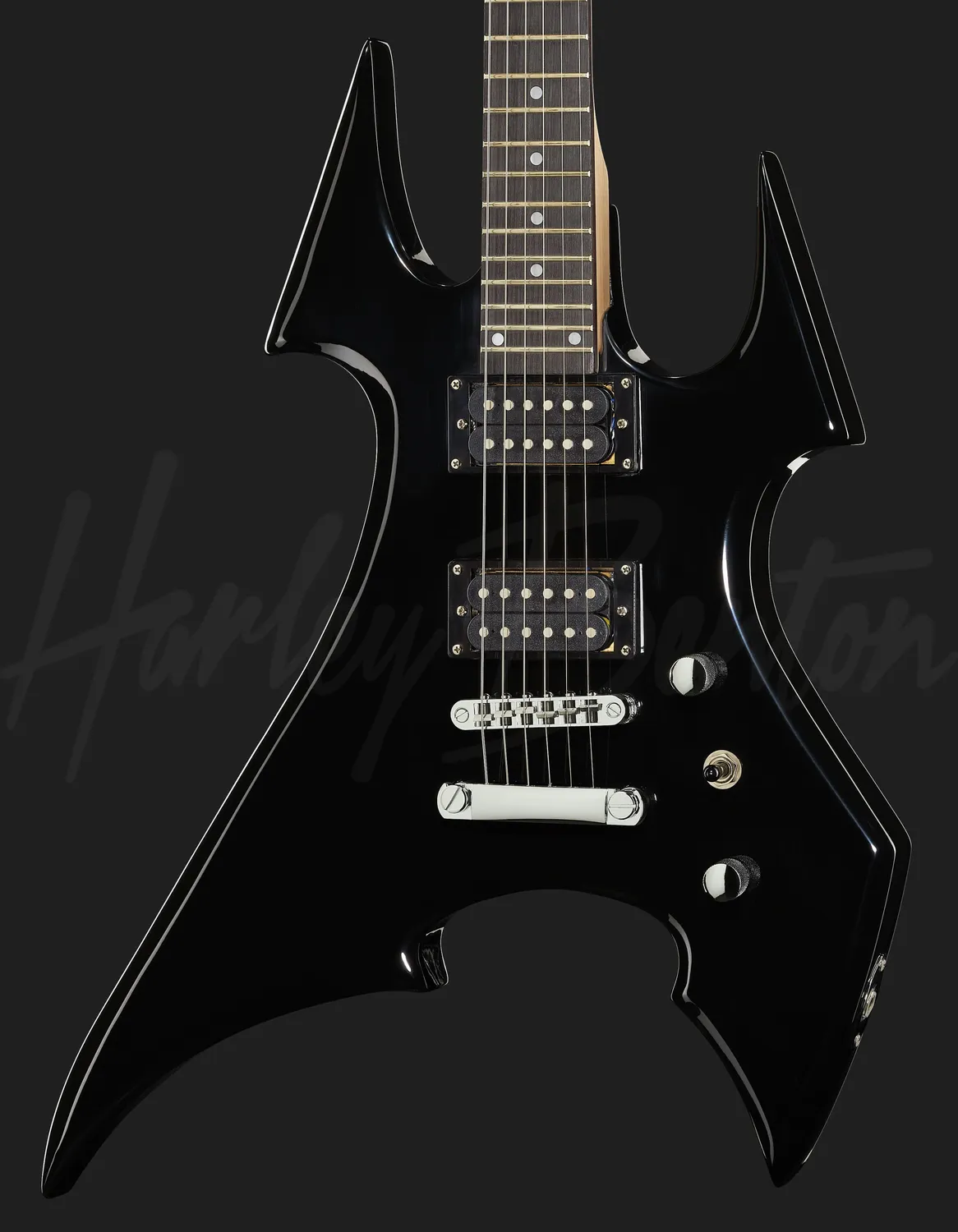 Harley Benton Student Series BS-20 E-Gitarre Schwarz