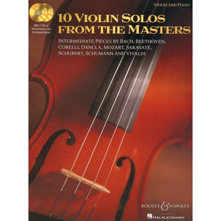 Boosey Hawkes 10 Violin Solos Masters Violinenoten CD