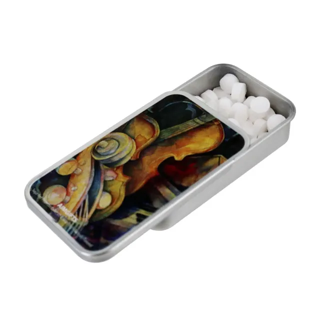 String Theme Minzdose Pfefferminz zuckerfrei Geschenk