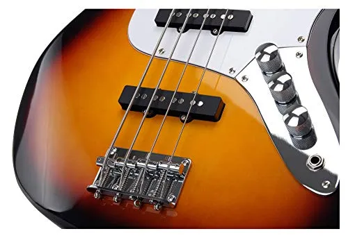 Rocktile Fatboy II SB E-Bass Sunburst Jazz 4,5 kg