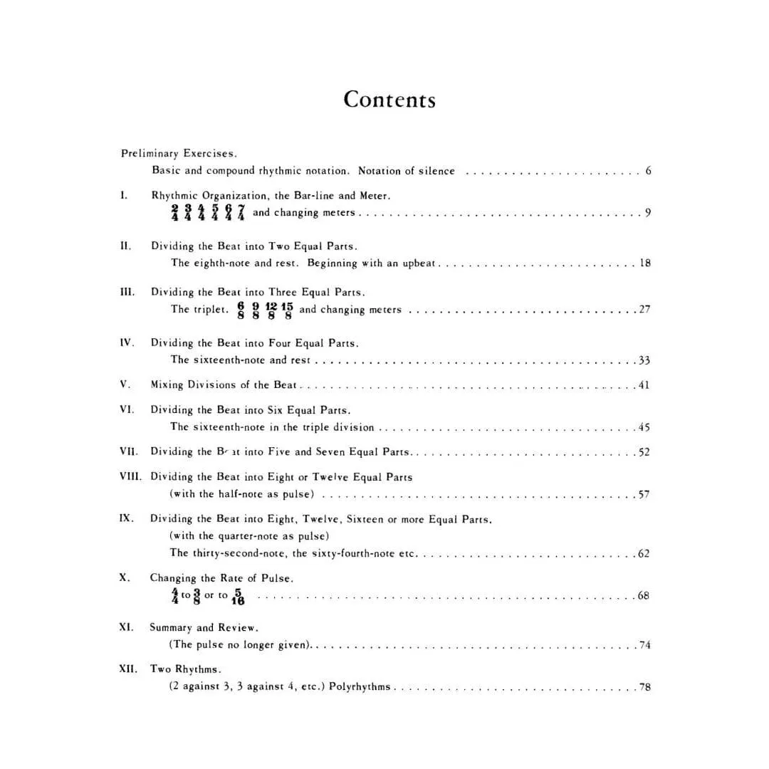 Universal Starer Rhythmic Training Noten Rhythmik Buch