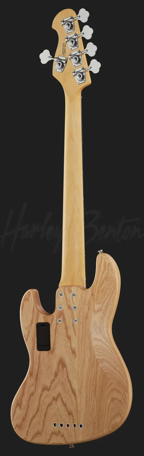 Harley Benton Enhanced MJ-5MN E-Bass Natural 5-saitig