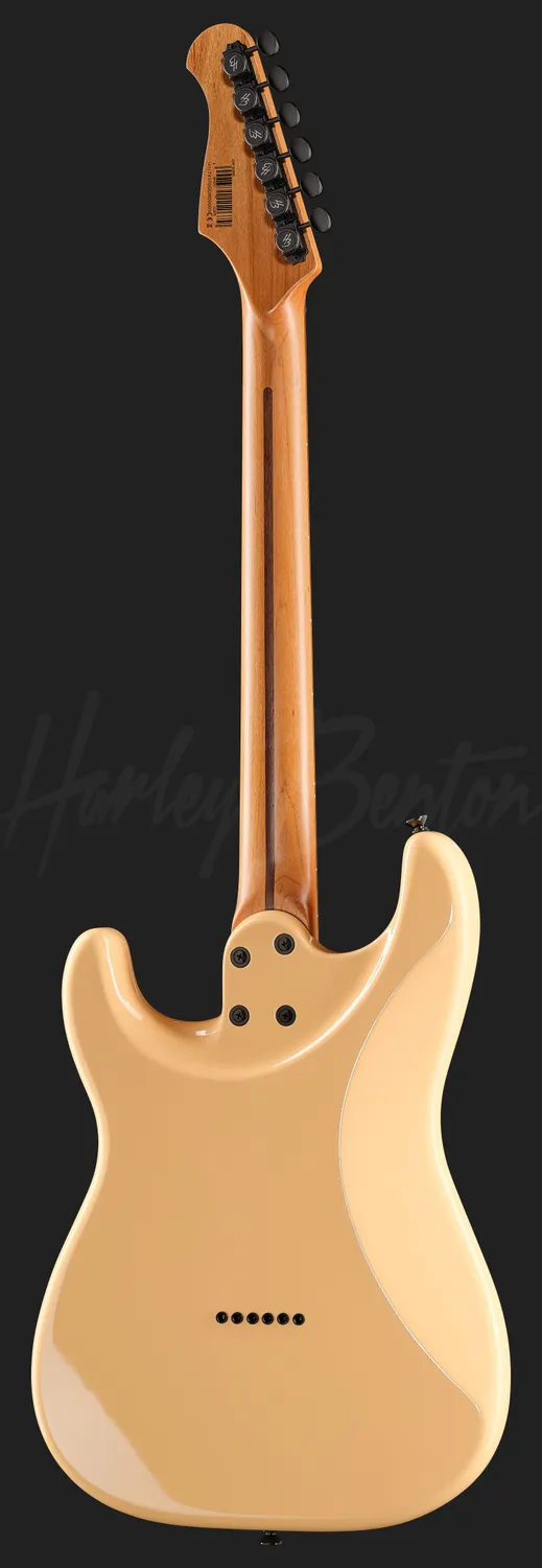 Harley Benton ST-Modern HH DM E-Gitarre Desert Metallic