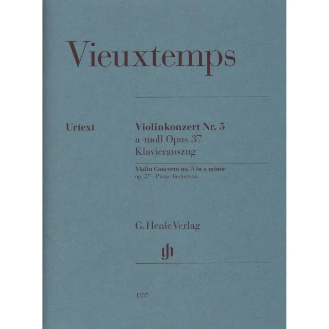 Shar Music Vieuxtemps Konzert 5 a-Moll Geigennoten Urtext