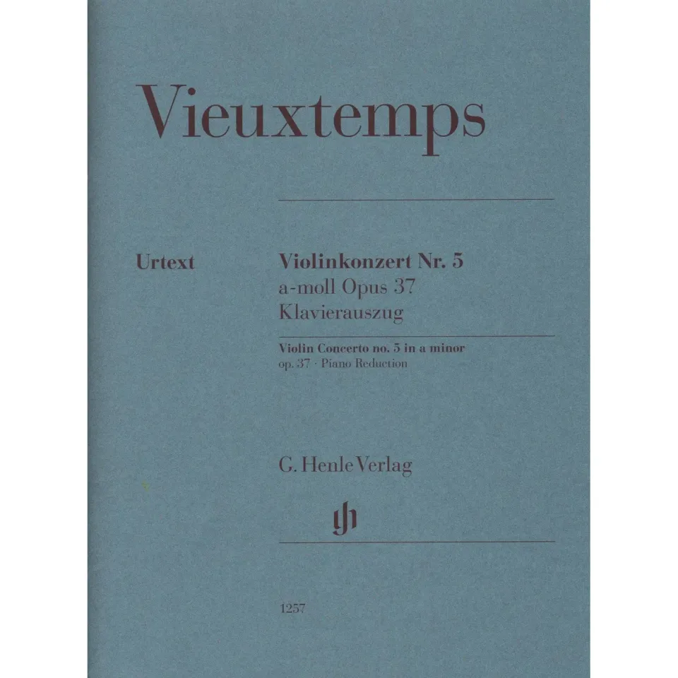 Shar Music Vieuxtemps Konzert 5 a-Moll Geigennoten Urtext