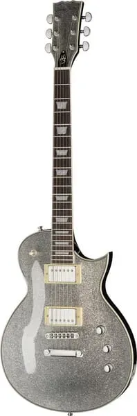 Harley Benton SC-Custom III E-Gitarre Silver Sparkle