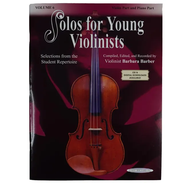 Barber Solos Young Violinists 6 Violine Klavier Noten