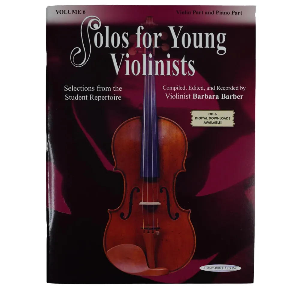 Barber Solos Young Violinists 6 Violine Klavier Noten