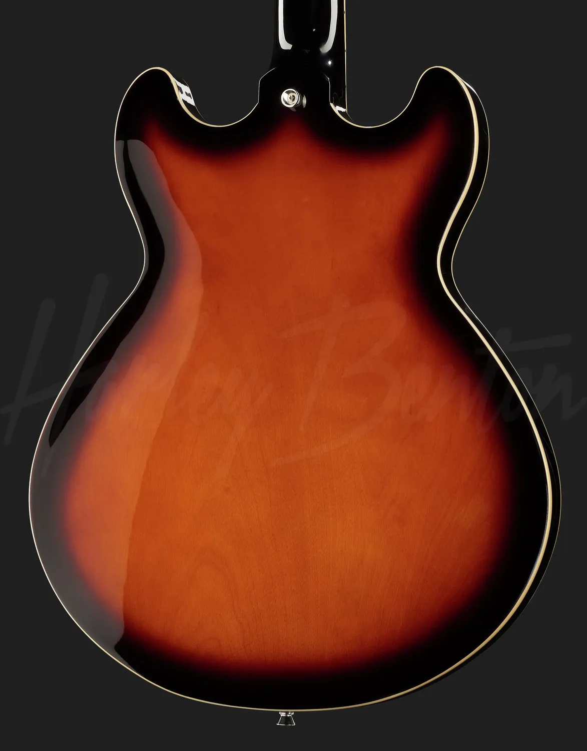 Harley Benton Deluxe HB-35Plus VS Halbakustik Vintage Burst