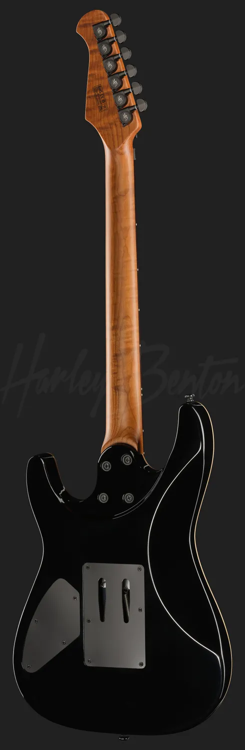 Harley Benton Progressive Fusion-IV HH RW FR BM E-Gitarre Floyd Rose