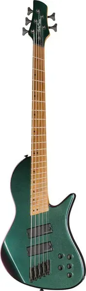 Harley Benton MSB-5 E-Bass 5-saitig Flip Flop Blue