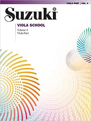Suzuki Viola Bk 4 Notenheft Band 4 Bratschenstimme