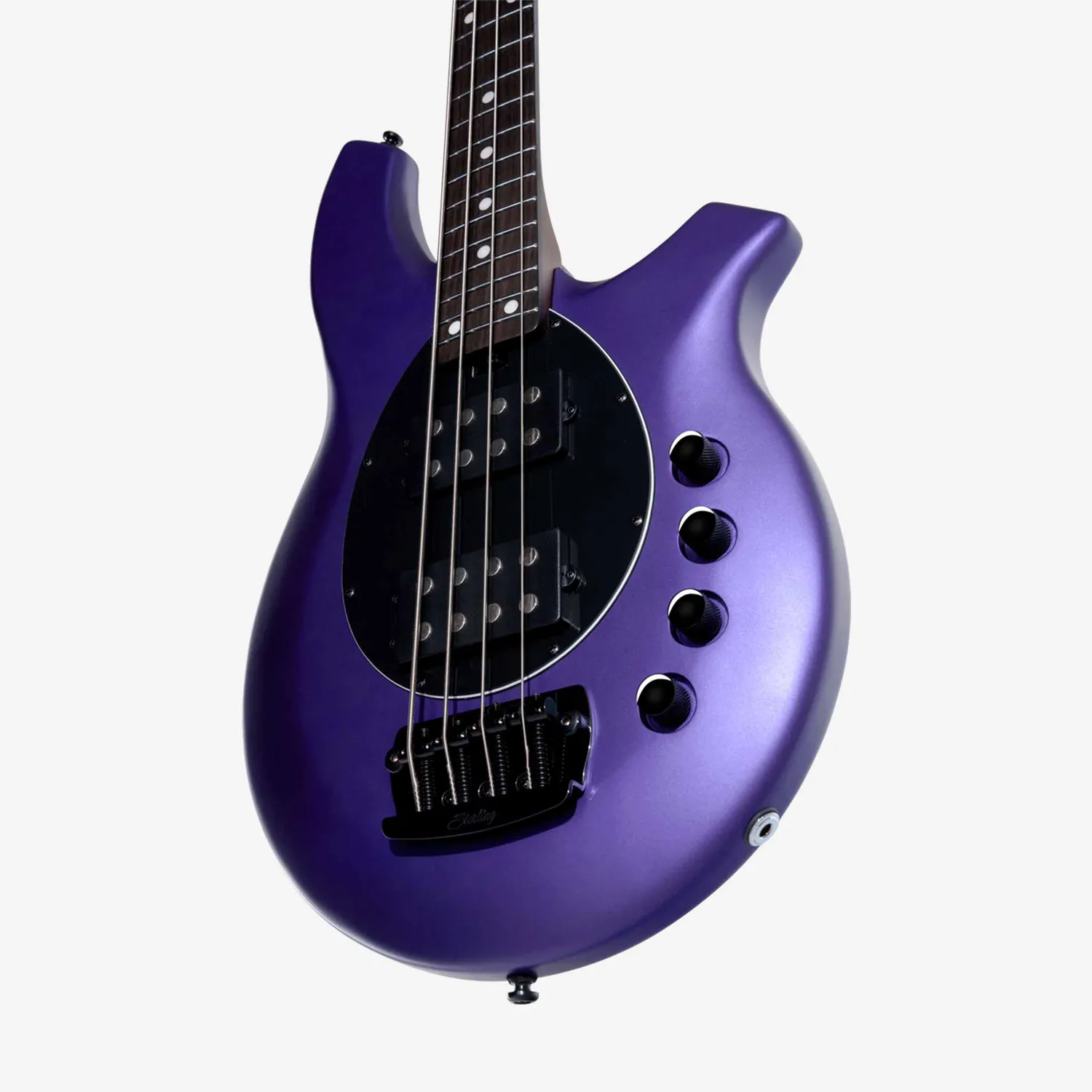Sterling Bongo Standard E-Bass Firemist Purple Satin