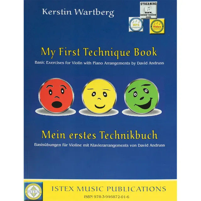 Istex My First Technique Book Violine Wartberg mit CD