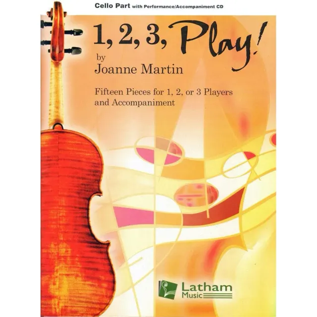 Martin 1 2 3 Play Noten Cello mit CD Für Gruppen