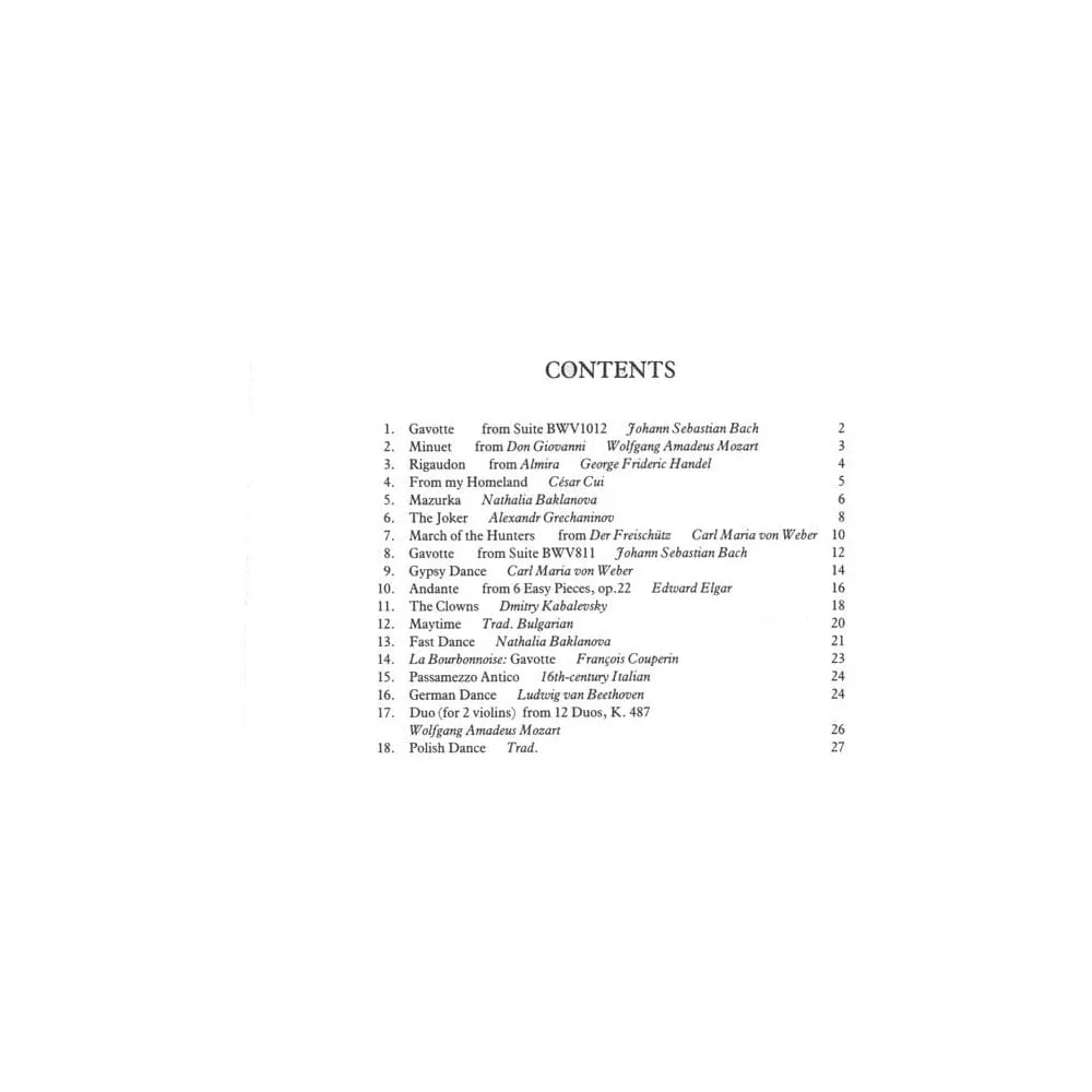 DeKeyser Waterman Young Violinist Book 3 Noten