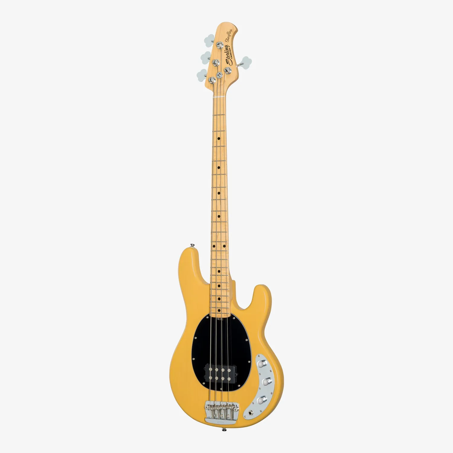 Sterling StingRay Classic E-Bass Butterscotch 4-saitig aktiv