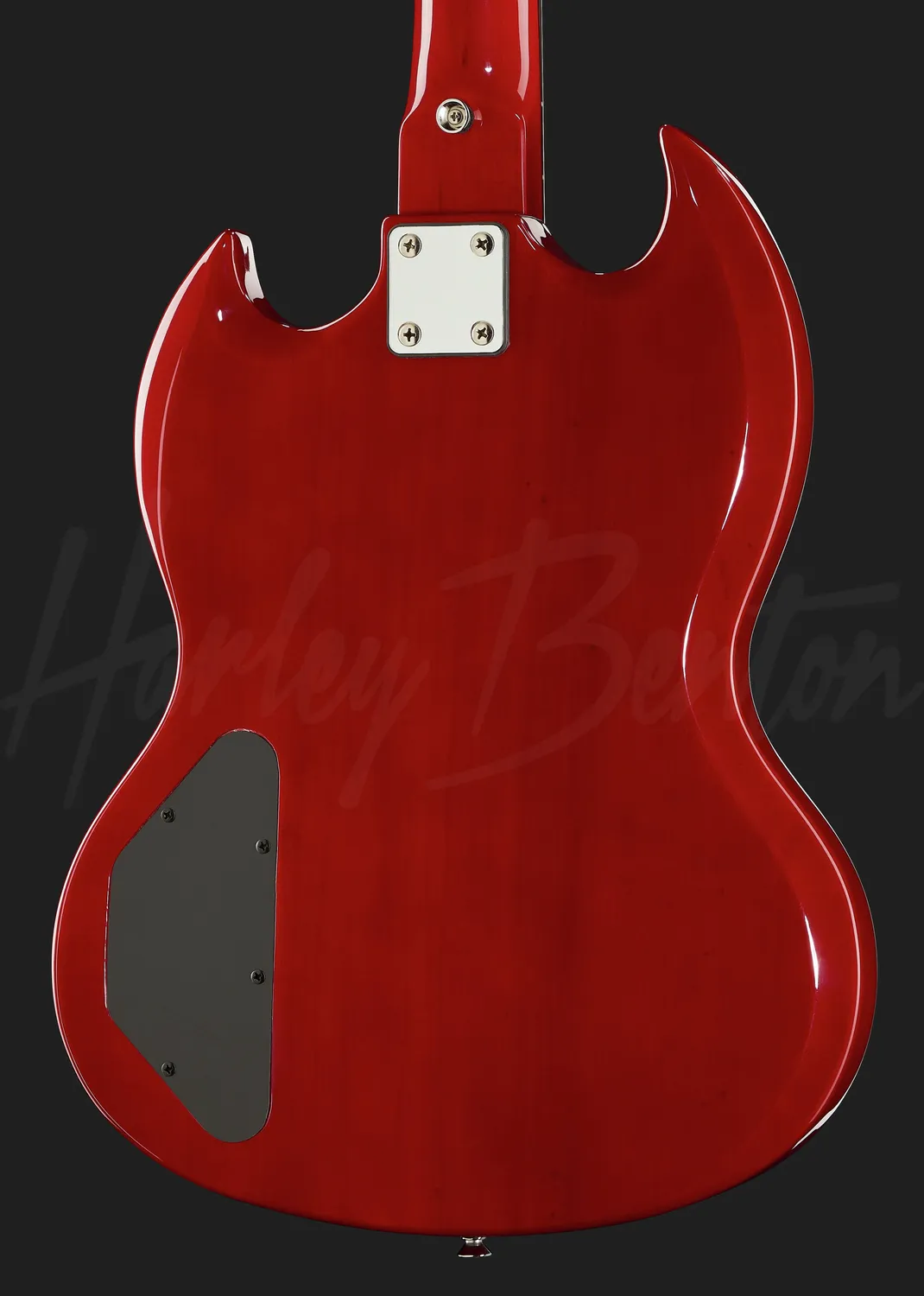 Harley Benton Vintage DC-200 CH E-Gitarre Cherry Doublecut