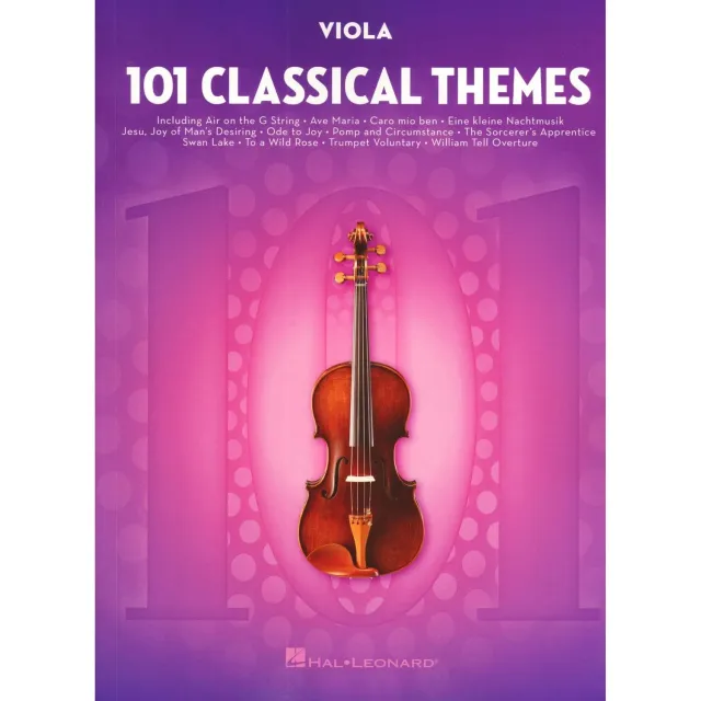 Shar Music 101 Classical Themes Bratschennoten Melodien