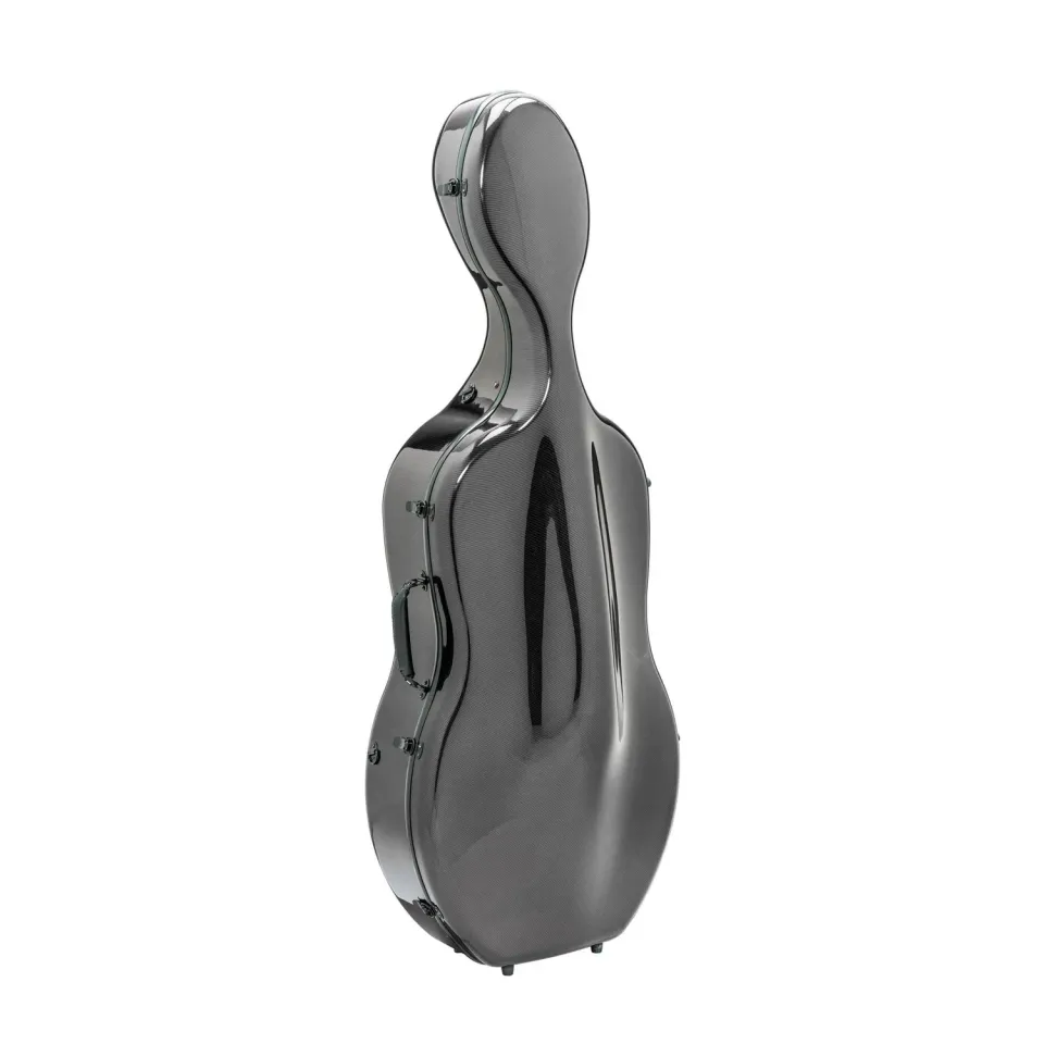 Shar Music SL Montagnana Cellokasten Carbon Silbergrau